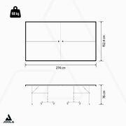 Mesa de ping-pong JOOLA para exteriores J500A