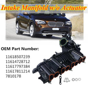 Colector de admisión Bisenya sin actuador compatible con E81 E87 E88 E82 E90 E91 E92 E93 E60 E61 X1 E84 X3 E83 N47#11618507239 11614728712