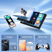 Autorradio Android Hodozzy 4G+128G para Audi A3 2003-2013/S3 8P 2006-2012/RS3 2011-2012 con Carplay inalámbrico y Android Auto, pantalla táctil Incell de 9 pulgadas, radio, GPS, Bluetooth, DSP, WiFi, RDS, cámara