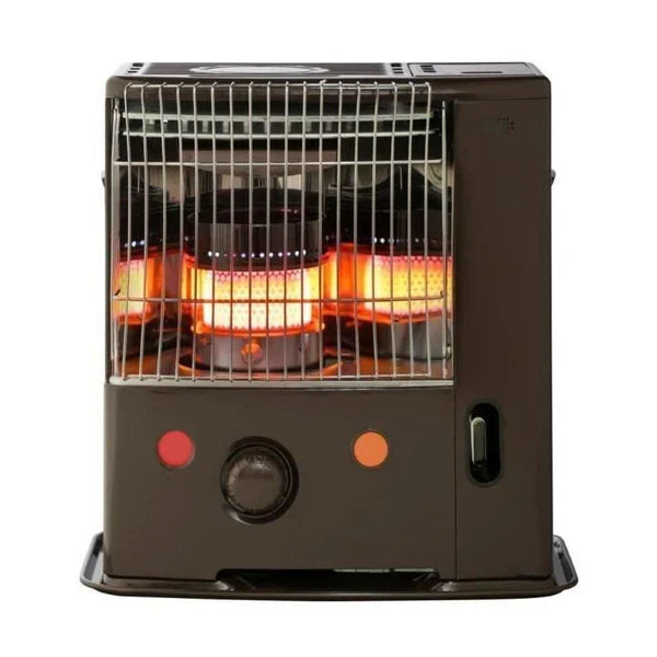Tectro R174c 2200 Vatios Estufa de Mecha de Parafina - Seguridad Antivuelco - Detector de CO2 Tectro