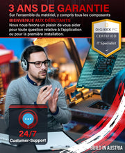 Greed® PC Ultra V2 con AMD Ryzen 7 5700G - Computadora rápida + Computadora de escritorio para el hogar con 4.6 GHz, 16 GB de RAM/memoria - SSD de 1 TB + HDD de 1 TB - DVD+RW - USB3.1 - Wi-Fi, con Win11 Pro