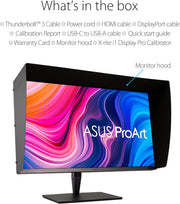 ASUS ProArt PA32UCG-K - Monitor PC 32'' 4K IPS MiniLED - 3840x2160-120Hz - 1600cd/m² - Display Port, 3X HDMI, 2xUSB-C Thunderbolt y 3X USB-A - △E< 1 - HDR 10 - X-Rite i1 DisplayPro - Garantía 5 años