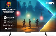 Smart TV Philips Ambilight 43PUS8200 4K LED - Pantalla de 43 pulgadas con plataforma Pixel Precise Ultra HD, Titan OS y sonido Dolby Atmos, compatible con Alexa y el Asistente de Google