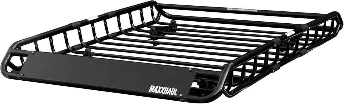 MAXXHAUL 70115 Portaequipajes de acero para SUV y camionetas, 116,8 x 91,4 x 11,4 cm, capacidad de carga 68 kg, negro