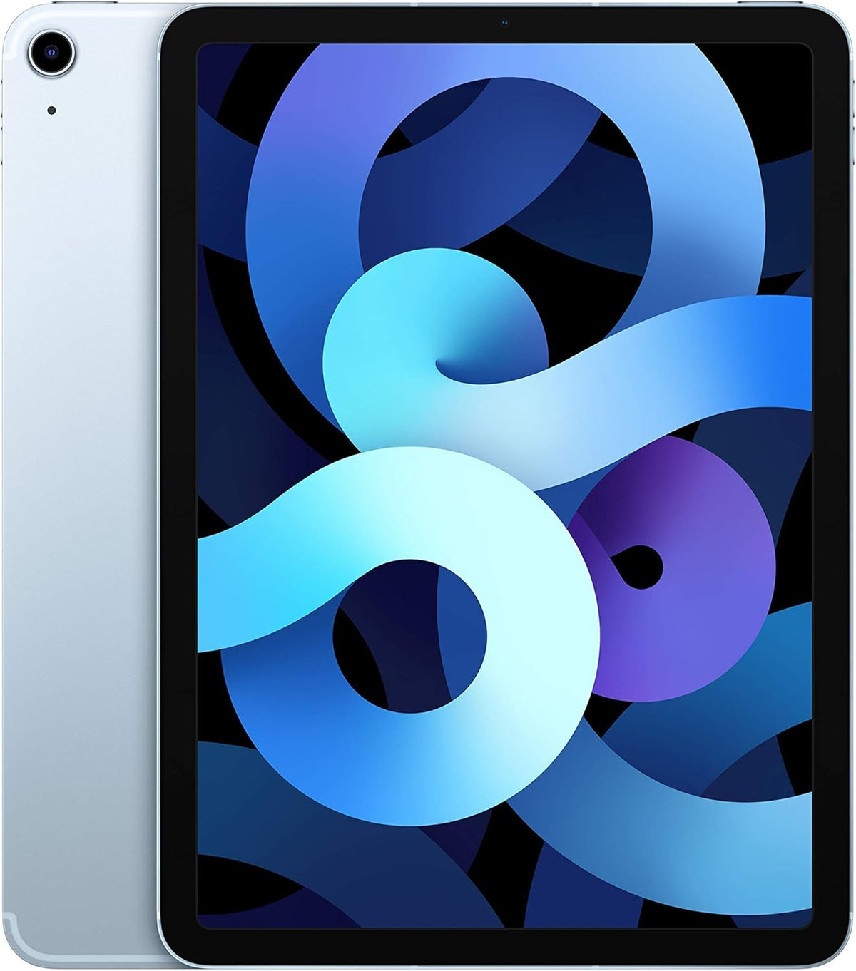 Apple iPad Air 2020 (10,9 pulgadas, Wi-Fi + Cellular, 64 GB) Azul cielo (Reacondicionado)