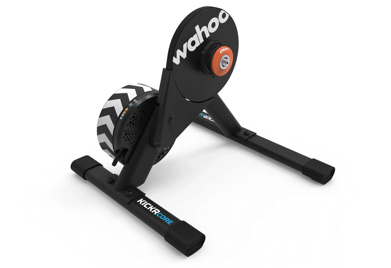 Entrenador de bicicleta para interiores KICKR CORE 2 con Zwift Cog y Click, 1800 W, Wi-Fi, resistencia electrónica, 20 ajustes