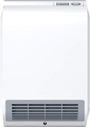 Calefactor rápido STIEBEL ELTRON CK 20 Trend LCD para aprox. 25 m², certificado TV, fabricado en Alemania, pantalla LCD, temporizador semanal, termoventilador cerámico de bajo consumo, baño, 2 kW, 236653