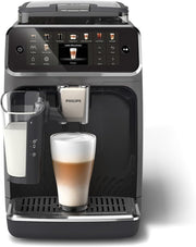 Cafetera superautomática Philips Serie 5500 – Sistema de leche LatteGo, 20 especialidades de café frías y calientes, 40% más silenciosa con SilentBrew, QuickStart, gris (EP5544/50)