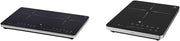 Placa de inducción doble WMF Kult X, 2 fuegos, placa de cocción hasta 28 cm, 2 zonas de cocción, 8 niveles, detección de ollas, pantalla táctil, vitrocerámica, función de temporizador, 3500 W