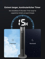 Enfriador de aire PELONIS con refrigeración por agua, aire acondicionado portátil, ventilador de 5L con refrigeración por agua, humidificador de aire con mando a distancia, 355m³/h, aire acondicionado sin tubo de escape