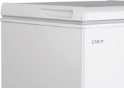 CANDY - Congelador arcón - CCHH 100 E - Capacidad neta total 97 litros, Nivel sonoro 39 dB, Frío estático, Capacidad de congelación 4,5 kg/24 h, Clase energética E