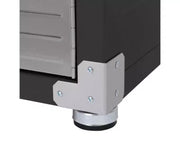 Juego de gabinetes de almacenamiento extra anchos de 2 piezas Seville Classics UltraHD, 60 x 24