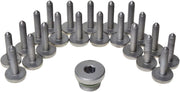 ZF 1068.298.062 Kit de filtros hidráulicos para transmisión automática BMW con ATF LifeguardFluid 6 + juntas (kit de cambio de aceite, 6 piezas)