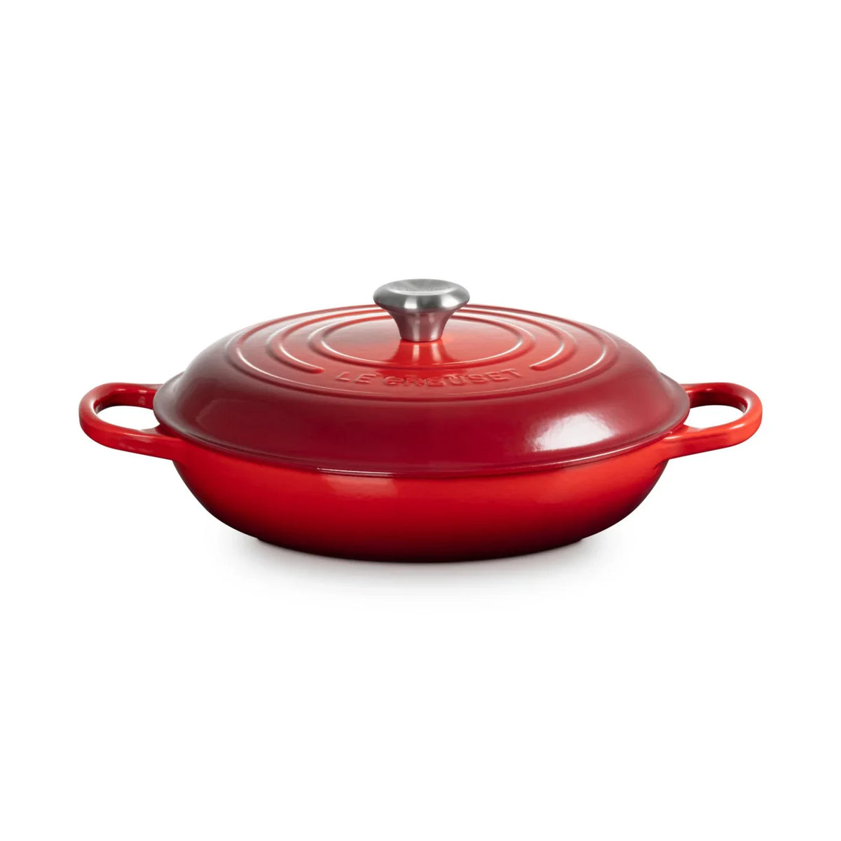 Sartén Le Creuset Signature de hierro fundido, Ø 30 cm, rojo cereza