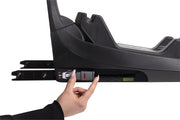 Base Chicco 360° i-Size, base para sillas de coche Kory i-Size y Bi-Seat i-Size, con rotación de 360°, normativa i-Size, con conectores Isofix y pata de apoyo, 0 meses+, negro