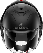 Shark, Casco de moto modular OXO Blank Negro Mate KMA