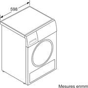 Secadora Bosch Electroménager, Blanca, 8,0 kg