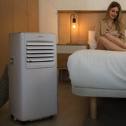 Cecotec Portable Air Conditioner with Remote Control ForceClima 7100. 7000 BTU, Low Consumption, LED Display, 4 Modes, 2 Speeds, Coverage 15-20m2