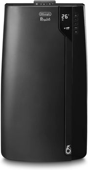 De'Longhi Pinguino PAC EL112 CST WiFi, aire acondicionado portátil con tecnología MyEcoRealFeel para habitaciones de hasta 110 m³, 11.000 BTU/h, 2,9 kW, 63 dB, función de deshumidificación, A+, control por aplicación y voz, blanco