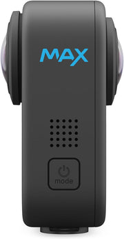 GoPro Max — Cámara de acción 360 + tradicional, resistente al agua, con pantalla táctil, video esférico 5.6K30, fotos 360 de 16.6 MP, transmisión en vivo 1080p y estabilización