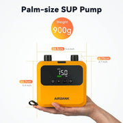 Bomba de aire eléctrica para SUP PULSE Pro D23PRO 20 PSI, bomba con batería y motor sin escobillas para kayaks, botes y tiendas de campaña