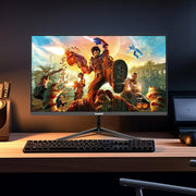 Monitor PC Gawfolk de 27 pulgadas, 2K WQHD (2560×1440P), monitor gaming de 165Hz, 1ms sin bordes, 98% sRGB, gran ángulo de 178°, HDMI, DisplayPort, compatible con soportes de pared VESA 100×100 mm - Negro