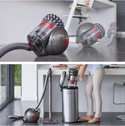 Aspiradora Dyson Cinetic Big Ball – 19 ciclones compactos para una máxima captura de polvo y suciedad