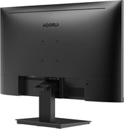 Monitor de PC para oficina KOORUI de 27 pulgadas, 75Hz VA 1080P 5ms, sin marco, HDMI, inclinación ajustable, cuidado ocular, montaje en pared VESA, negro