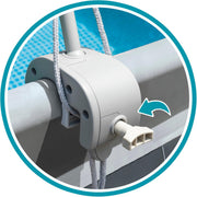 Toldo para piscina elevada Intex