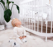 Cuna 7 en 1 tweeto®: cuna de madera evolutiva | cuna de colecho y cuna de barrotes de altura regulable | convertible en cama infantil y parque de juegos (haya natural)