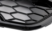 Artudatech Rejilla de parachoques delantero negro brillante compatible con Ford Transit Custom Trail 2018-2023 3LED
