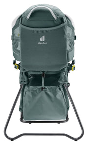 Mochila portabebés ligera deuter Kid Comfort Active, 12 L, azul verdoso