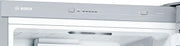 Bosch KGV33VLEAS - Frigorífico combinado de libre instalación - Serie 4 - 288L - Frío ventilado - An 60cm x Al 176cm - Acero inoxidable