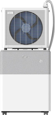 Aire acondicionado Midea Portasplit, bomba de calor portátil, refrigeración A++/calefacción A+, 12000 BTU 3,5 kW, para estancias de hasta 42 m² / 105 m³, solo 39 dB(A) en modo silencioso