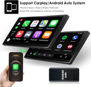 Autorradio Ossuret para Renault Clio 2 2000-2012, pantalla táctil Android 13 de 9 pulgadas, 2+32 GB, navegación GPS con Carplay, Android Auto, WiFi, Bluetooth, control al volante (Tipo B)