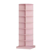 Zapatero giratorio Bellemave, torre de zapatos giratoria 360, capacidad para más de 28 pares de zapatos, rosa