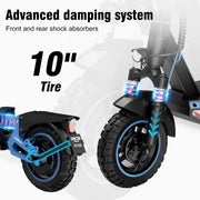 Patinete eléctrico RCBTECH R10S – 16.8Ah, 500W, integración con aplicación