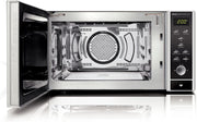 CASO MCG30 Ceramic Chef Ganador del test Haus & Garten, microondas 3 en 1 con grill + convección 2100W 30L, base de vidrio de borosilicato, función de horno hasta 200°C