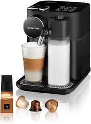 Nespresso De'Longhi EN640.W Gran Lattissima Cafetera de cápsulas con sistema automático de leche, 19 bares de presión, 1400 W, Blanco