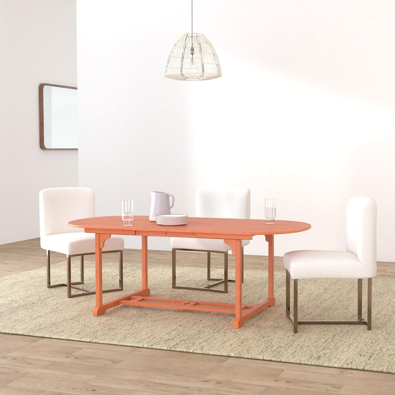 Mesa de jardín Casaria® resistente a la intemperie, madera certificada FSC® 200x100cm, capacidad de carga de 160kg, soporte para sombrilla, mesa de balcón, jardín y terraza, mesa plegable, mesa de balcón, eucalipto