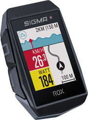 SIGMA ROX 11.1 EVO | Ciclocomputador inalámbrico con GPS y navegación, incluye sensores de velocidad, frecuencia cardíaca y cadencia | Navegación GPS para exteriores con altímetro