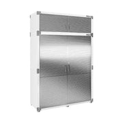 Juego de gabinetes de almacenamiento extra anchos de 2 piezas Seville Classics UltraHD, 60 x 24