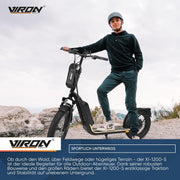 Patinete eléctrico con homologación de circulación ABE, e-scooter, patinete eléctrico, homologación eKFV, plegable, scooter, E-Scooter
