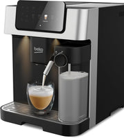 BEKO - Cafetera espresso automática, café en grano o molido, negro