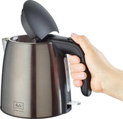 Melitta AromaFresh - Cafetera de filtro - con jarra de cristal - molinillo integrado - función de temporizador - 10 tazas - Negro puro
