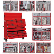 Gran liquidación: Kit completo de 1100 piezas de herramientas manuales variadas