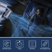 SUNTEC Aire acondicionado portátil Impuls 2.6 Eco R290 – Aire acondicionado móvil y silencioso con tubo de escape – Enfriador y deshumidificador para habitaciones de hasta 34 m² – Refrigeración móvil para hogar y oficina – 9.000 BTU | 2600 vatios