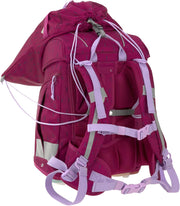 LÄSSIG Set de mochila escolar de 7 piezas para niños/School Set Boxy Unique Negro