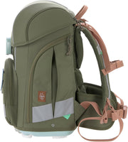 LÄSSIG Set de mochila escolar de 7 piezas para niños/School Set Boxy Unique Negro