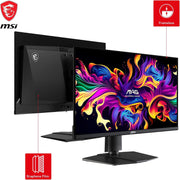 Monitor Gaming MSI MAG 271QPX QD-OLED de 26,5 pulgadas WQHD - Panel Quantum Dot OLED de 2560 x 1440, 360 Hz / 0,03 ms, 99,1 % DCI-P3, ΔE≤2, DisplayHDR True Black 400 - DP 1.4a, HDMI 2.1, USB Type-C